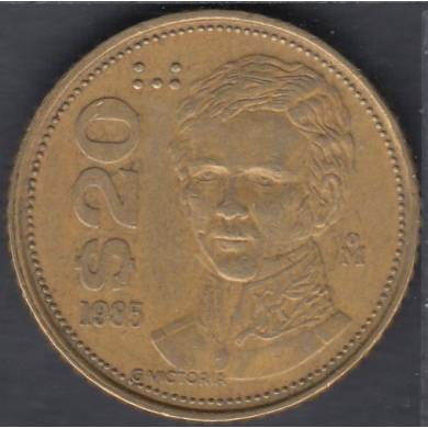 1985 Mo - 20 Pesos - Mexique