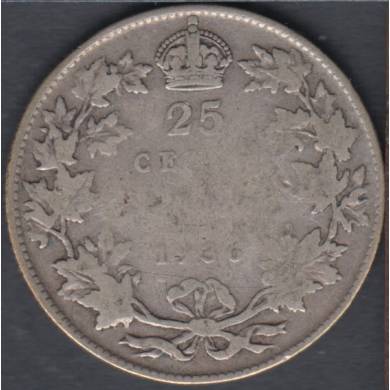 1936 - Fair - Canada 25 Cents