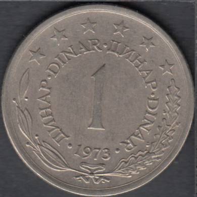1973 - 1 Dinar - Yougoslavie