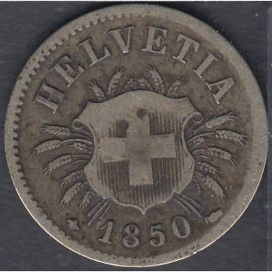 1850  BB - 5 Rappen - Switzerland