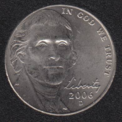 2006 D - Jefferson - B.Unc - 5 Cents