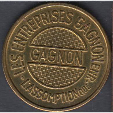 Les Entreprises Gagnon - L 'Assomption  Que. - Medaille - Bow #1060a