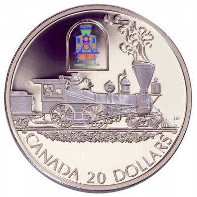 2000 - $20 - Transportation Steam Engine 'The Toronto' - Proof Silver