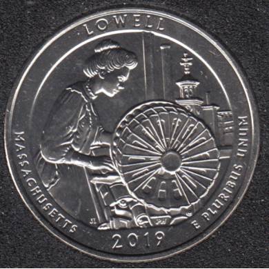 2019 S - Lowell - 25 Cents