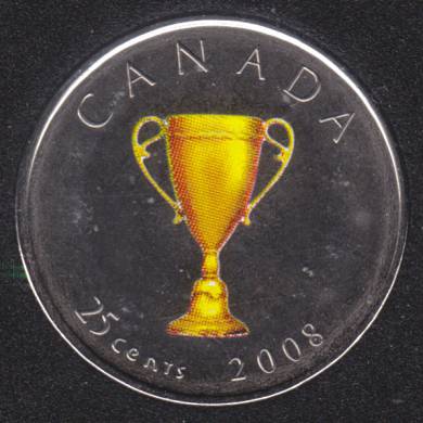 2008 - NBU - Troph - Canada 25 Cents