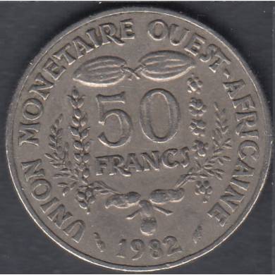 1982 - 50 Francs - Afrique de l'Ouest États