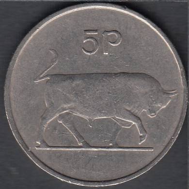 1971 - 5 Pence - Ireland