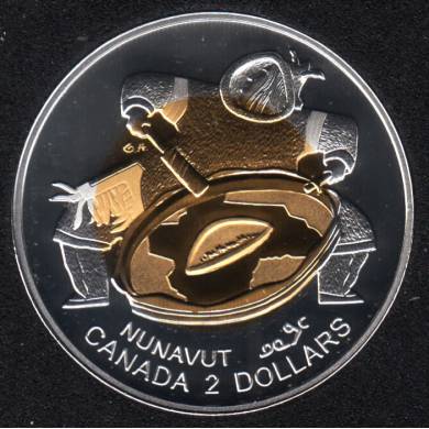 1999 - Proof - Silver - Nunavut - Canada 2 Dollars
