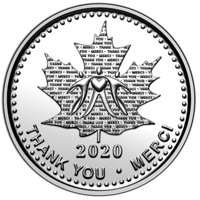 2020 - Médaille de reconnaissance avec aimant