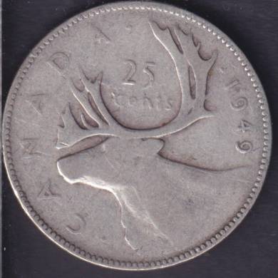 1949 - Canada 25 Cents