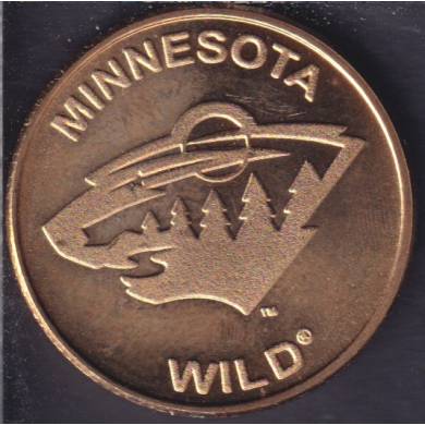 Minnesota Wild LNH - Hockey - Jeton - 22 MM