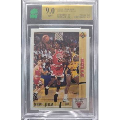 1991-92 Upper Deck #44 Michael Jordan Chicago Bulls 9.0 MNT