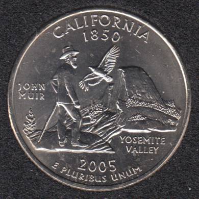 2005 P - California - 25 Cents
