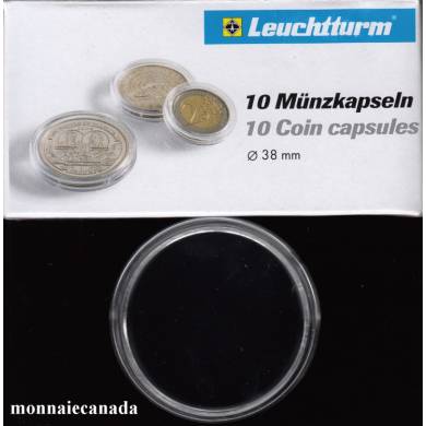 COIN CAPSULES 38MM