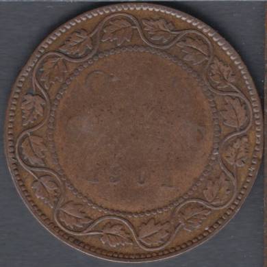 1901 - Good - Canada Large Cent