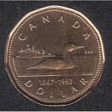 1992 - 1867 - B.Unc - Canada Huard Dollar
