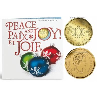 2015 Holiday Gift Set with struck loon dollar (Snowflake)
