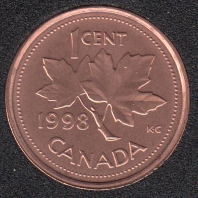 1998 - B.Unc - Canada Cent