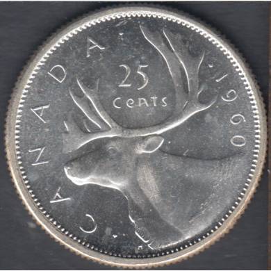1960 - B.Unc - Canada 25 Cents