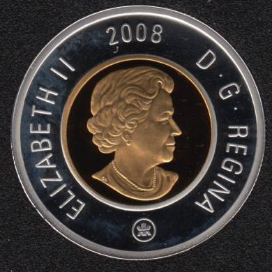 2008 - Proof - Argent - Canada 2 Dollar