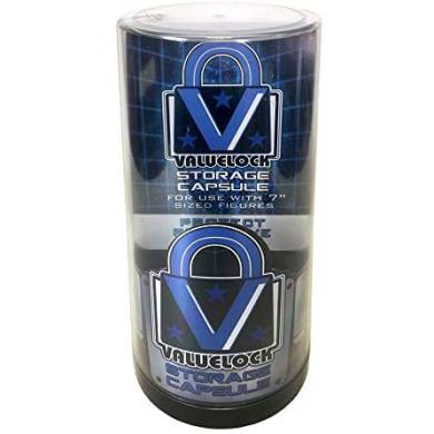Valuelock Storage Capsule - 7" Sized Figure Cylindrical Display Stand