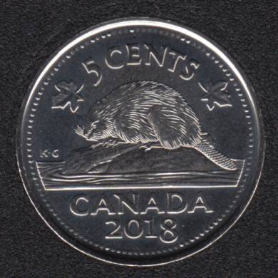 2018 - B.Unc - Canada 5 Cents
