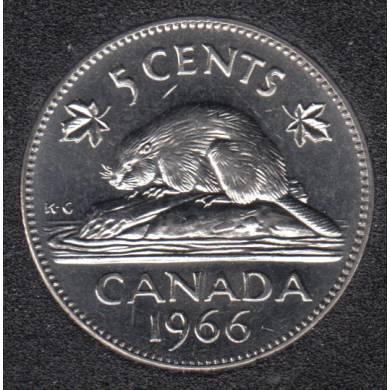 1966 - B.Unc - Canada 5 Cents