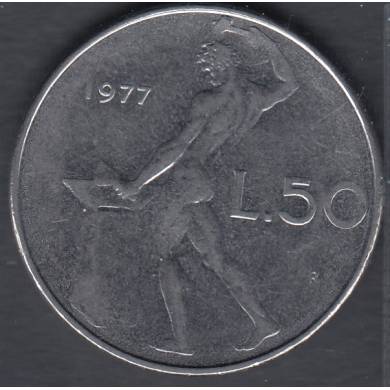 1977 R - 50 Lire - Italie