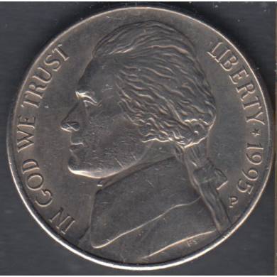 1995 P - Jefferson - 5 Cents