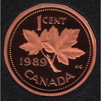 1989 - Proof - Canada Cent