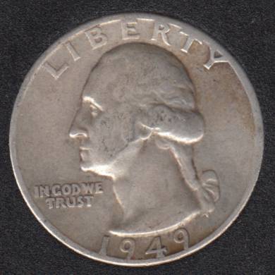 1949 D - Washington - 25 Cents