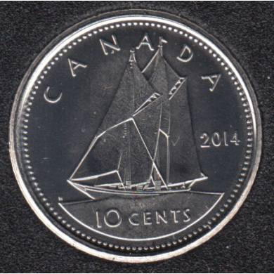 2014 - B.Unc - Canada 10 Cents