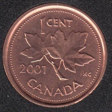 2001 - B.Unc - Canada Cent