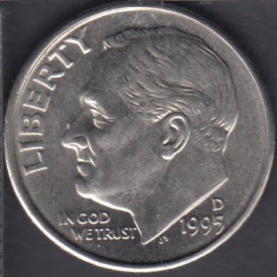 1995 D - Roosevelt - 10 Cents
