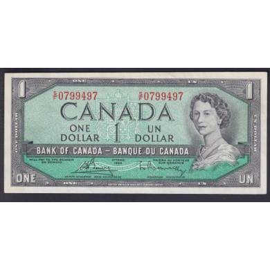 1954 $1 Dollar - AU/UNC - Bouey Rasminsky - Préfixe S/F