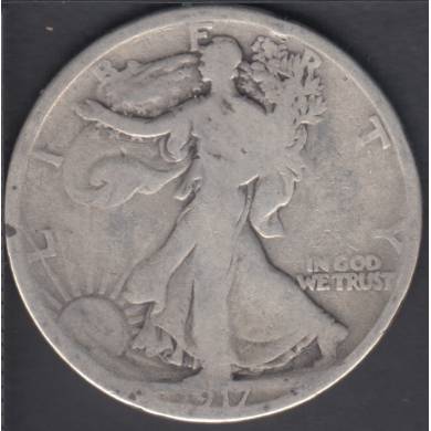 1917 - Liberty Walking - 50 Cents