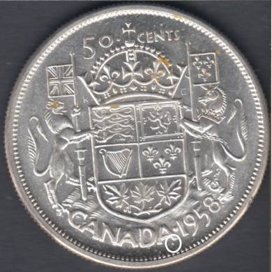 1958 - Dot - AU - Canada 50 Cents