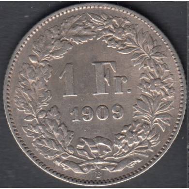 1909 - 1 Franc - Suisse