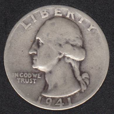 1941 - Washington - 25 Cents