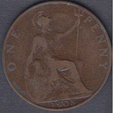 1905 - 1 Penny - Great Britain