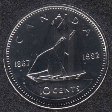1992 - 1867 - NBU - Canada 10 Cents
