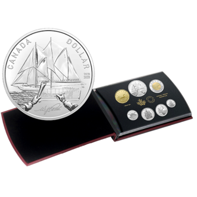 2021 - Special Edition Silver Dollar Set - 100th Anniversary of Bluenose
