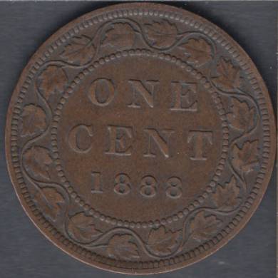 1888 - VF/EF - Canada Large Cent