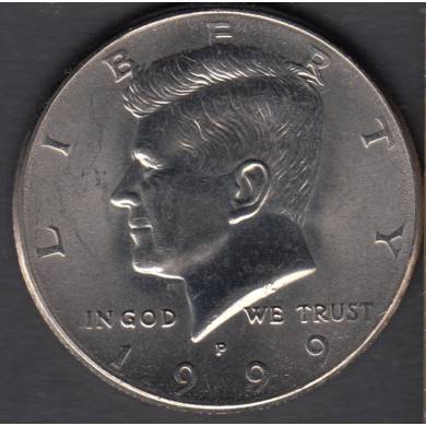 1999 P - B.Unc - Kennedy - 50 Cents
