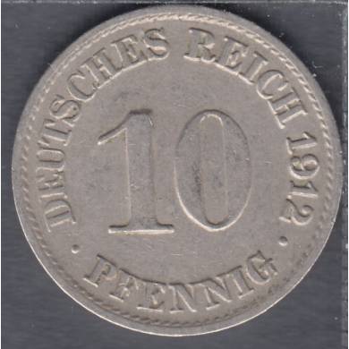 1912 A - 10 Pfennig - Germany