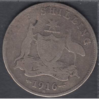 1916 M - 1 Shilling - Australia