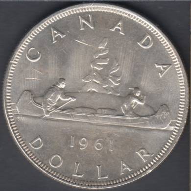 1961 - AU/UNC - Canada Dollar