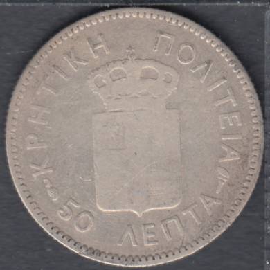 1901 -50 Lepta - Crte (Grce)