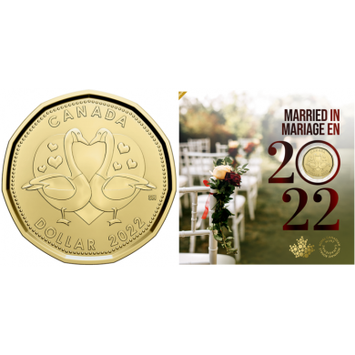 2022 - Wedding 5-Coin Gift Card Set