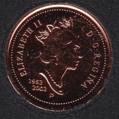 2002 - 1952 P - NBU - Canada Cent